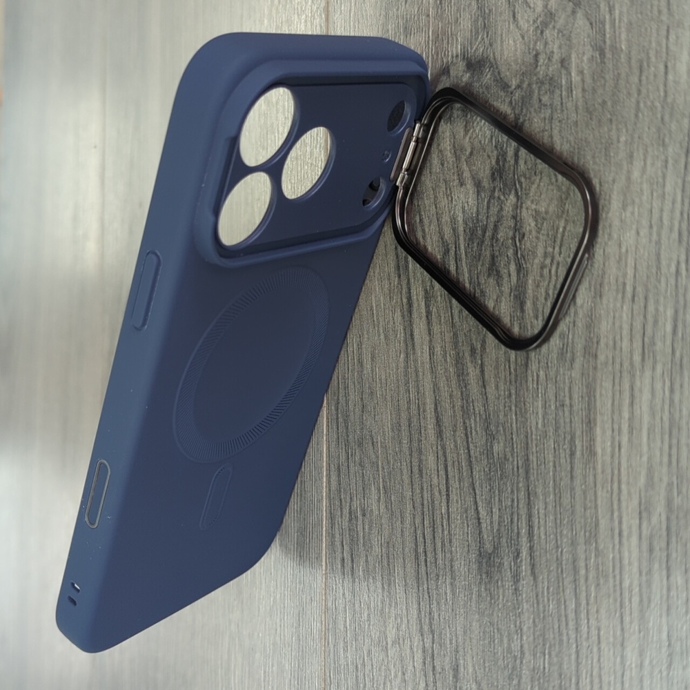 iPhone 17 Pro Max MagSafe Navy Blue Protective Case - Picture 2 of 6